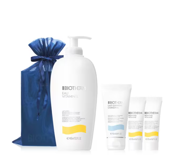 오비타미네 바디 밀크 400ml 세트 (+레꼬포렐 바디밀크 50ml, 핸드크림 40ml)